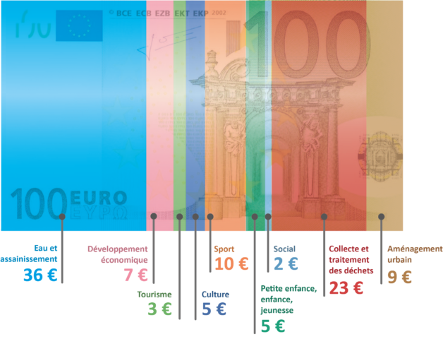 Répartition du budget 2020