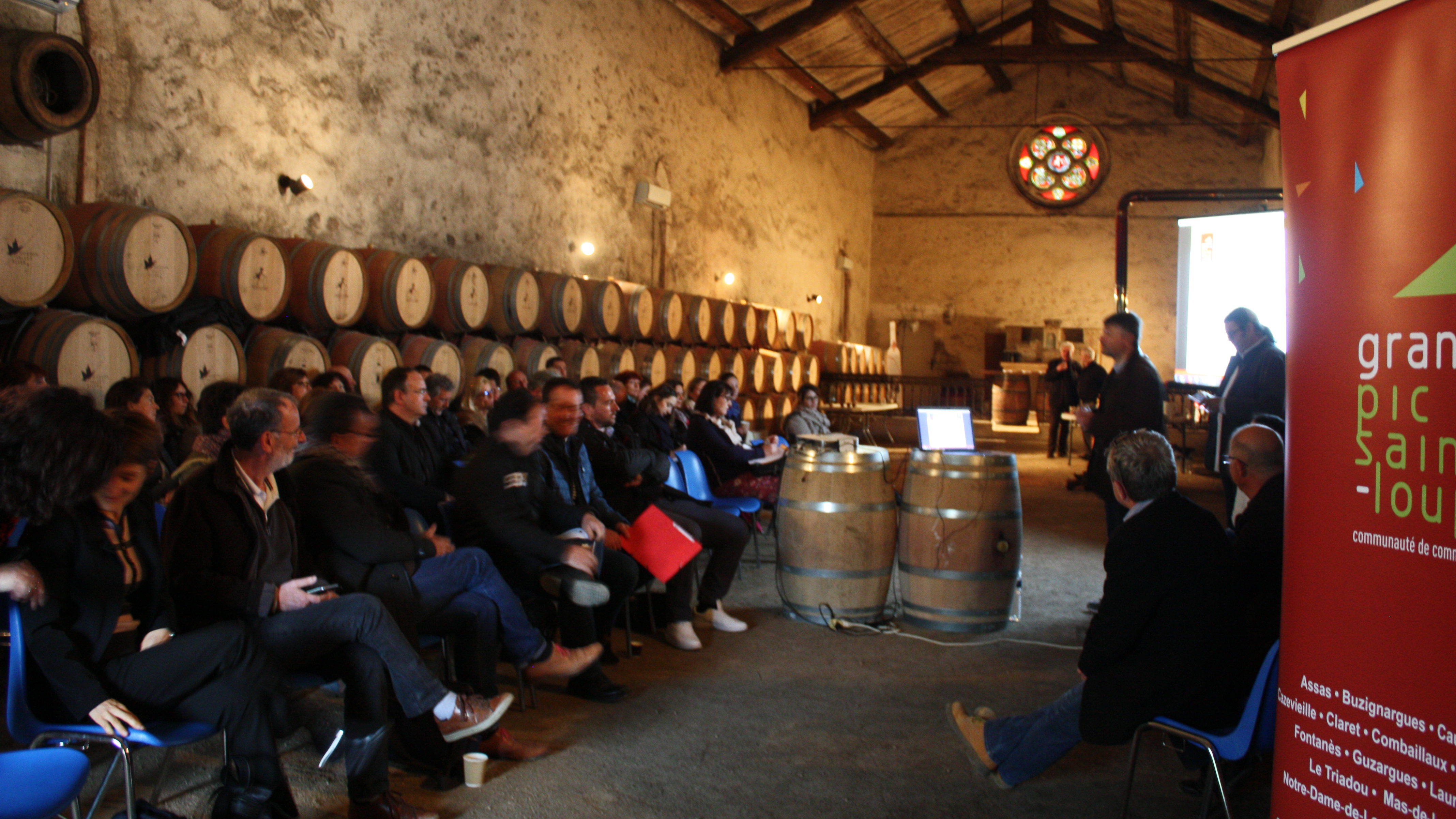 Premières rencontres "Vignobles et découvertes" (mars 2018). Photo : Angélique Dieux