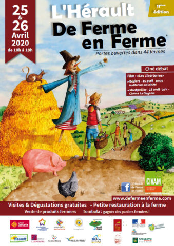 Télécharger le dépliant De ferme en ferme 2020