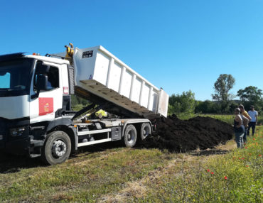 Le projet « Compost » est opérationnel. Photo : Thierry Alignan