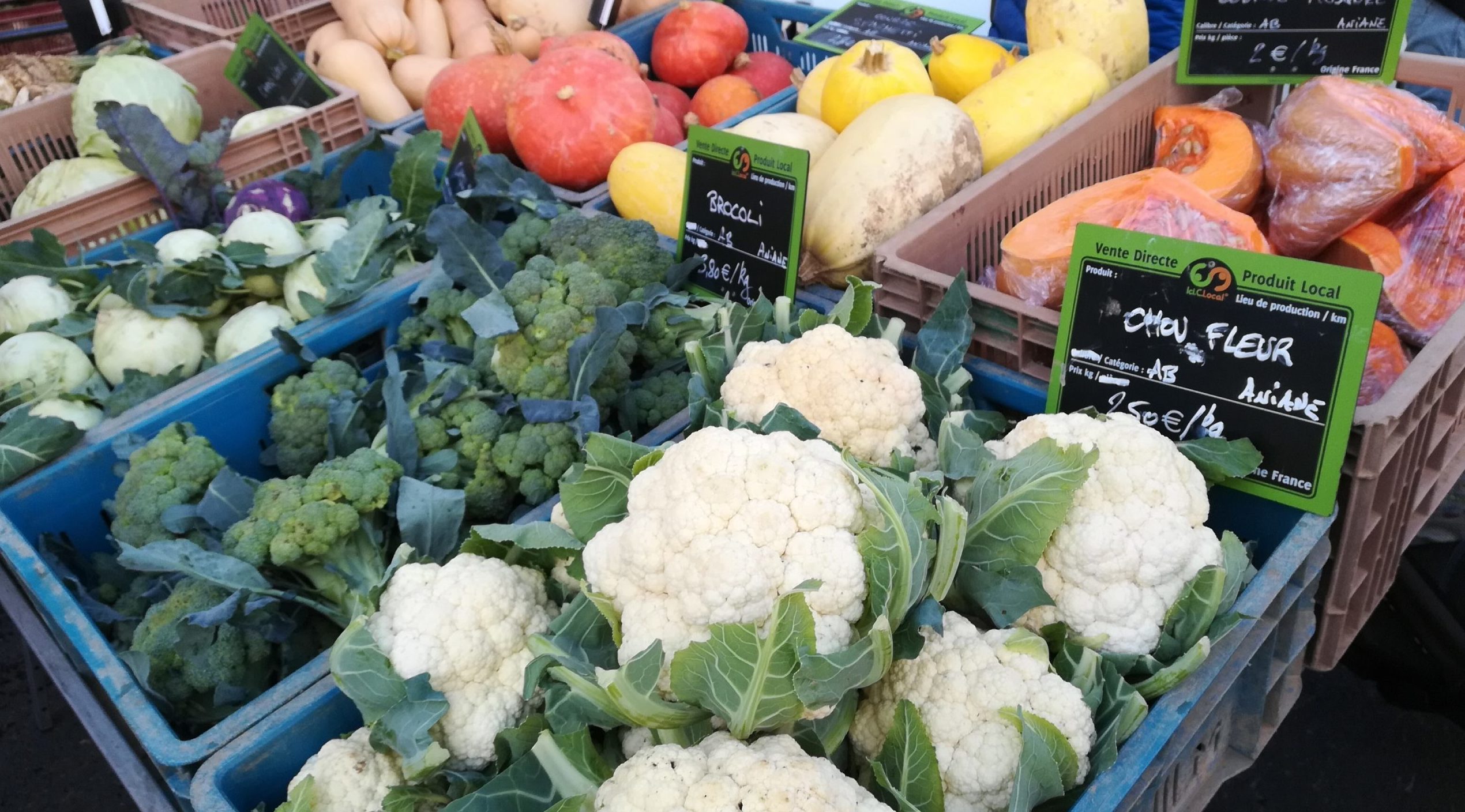 Au marché de Saint-Martin-de-Londres. Photo : Thierry Alignan