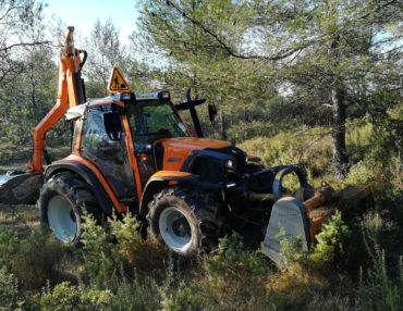 Les travaux forestiers sont désormais réglementés en période estivale. Photo : Thierry Alignan