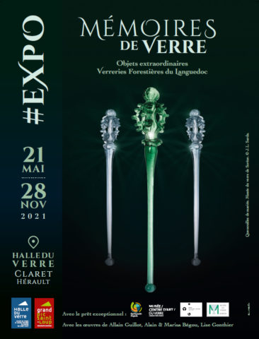 Cliquer pour agrandir Affiche "Mémoires de verre" - 2021