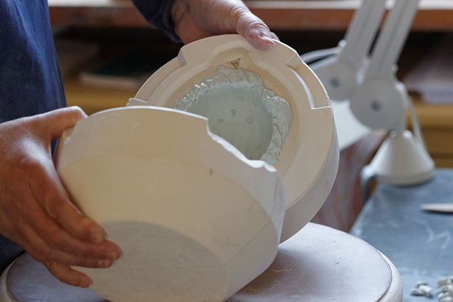 Technique du moulage. Photo : Creative commons