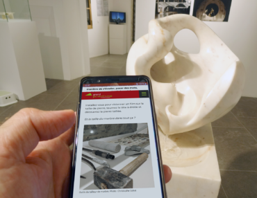 Visitez les musées avec votre smartphone. Photo : Christophe Colrat