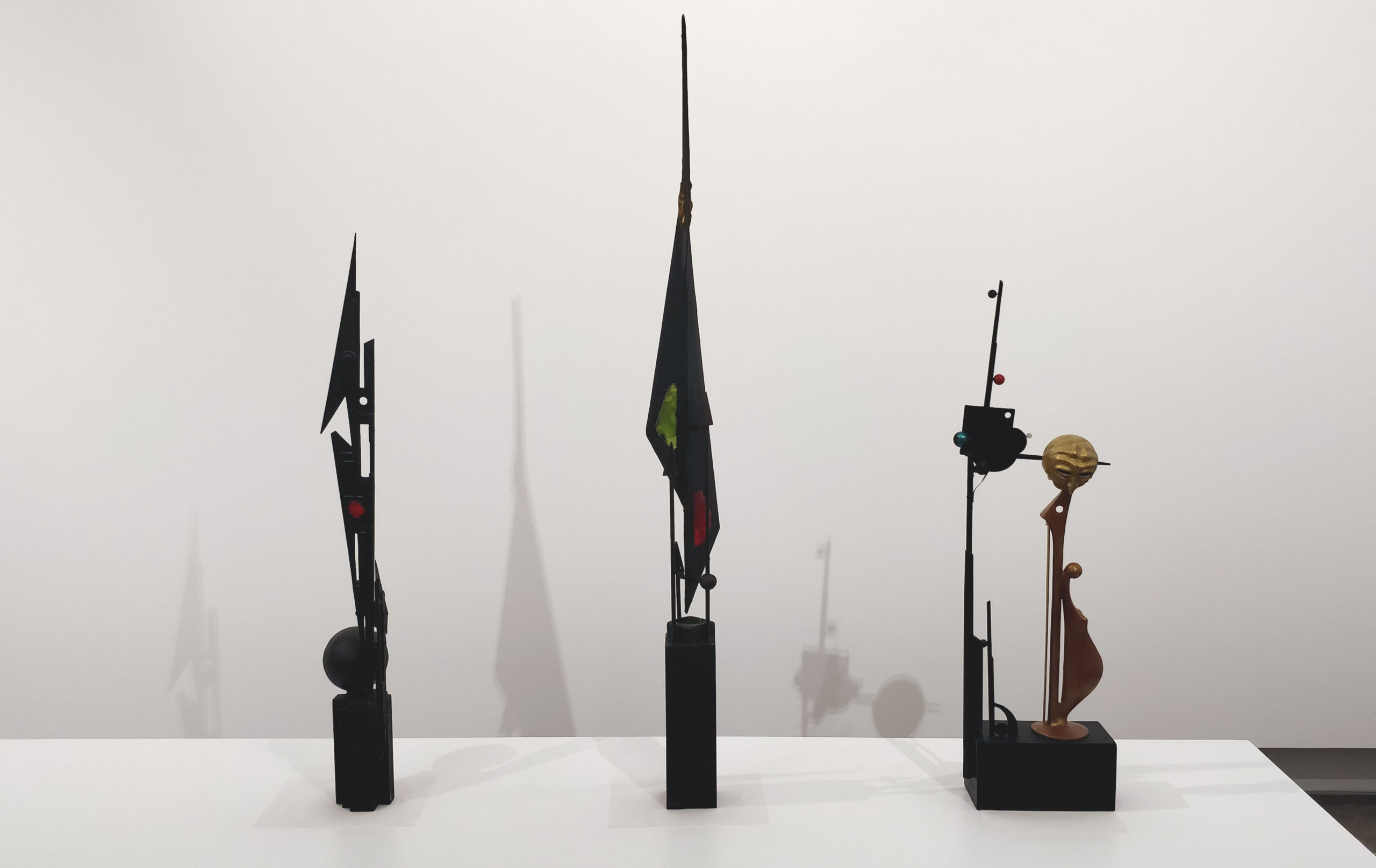 Robert Rocca : œuvres monumentales (maquettes). Photo : Christophe Colrat