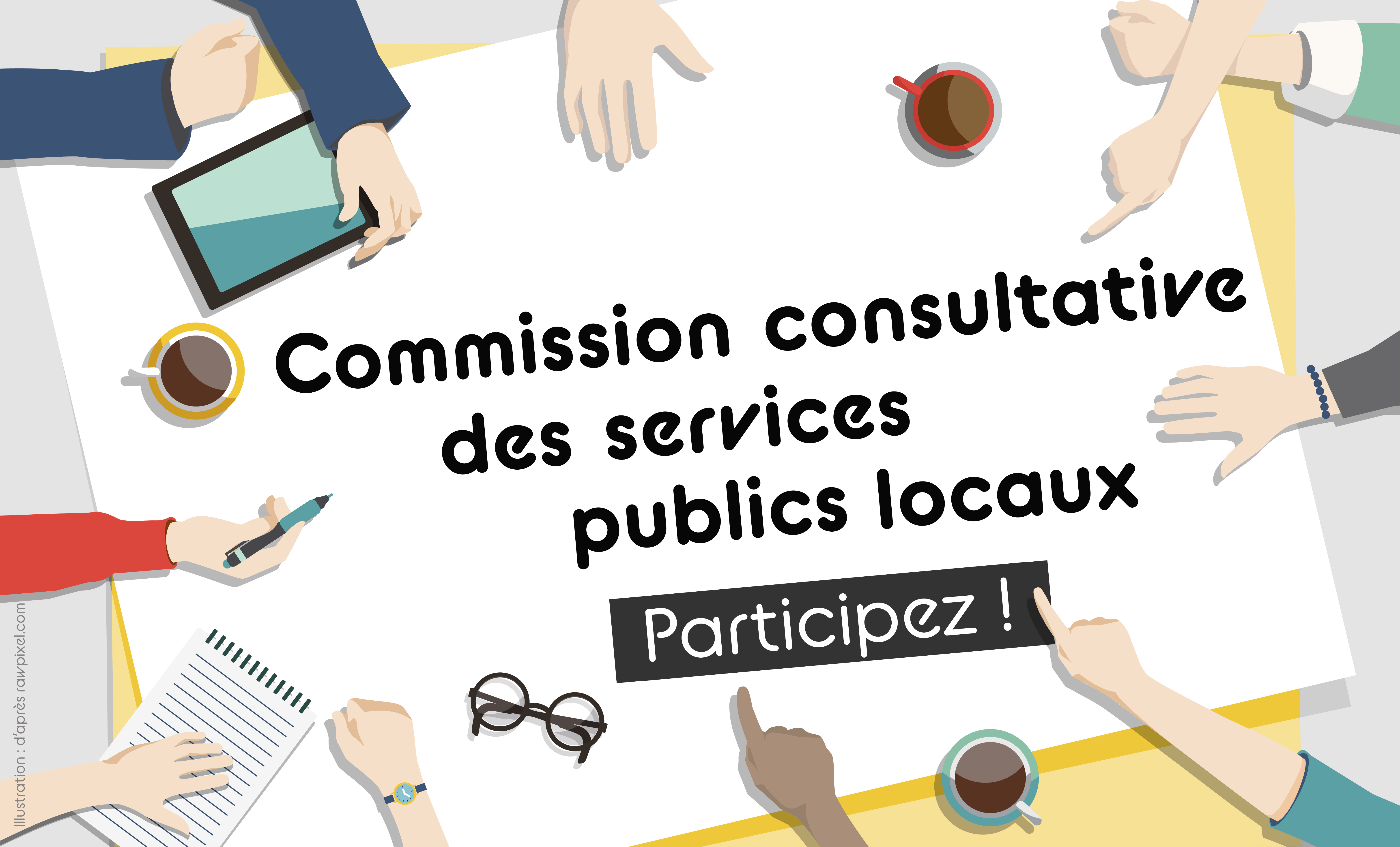 Commission Consultative des Services Publics Locaux : participez !