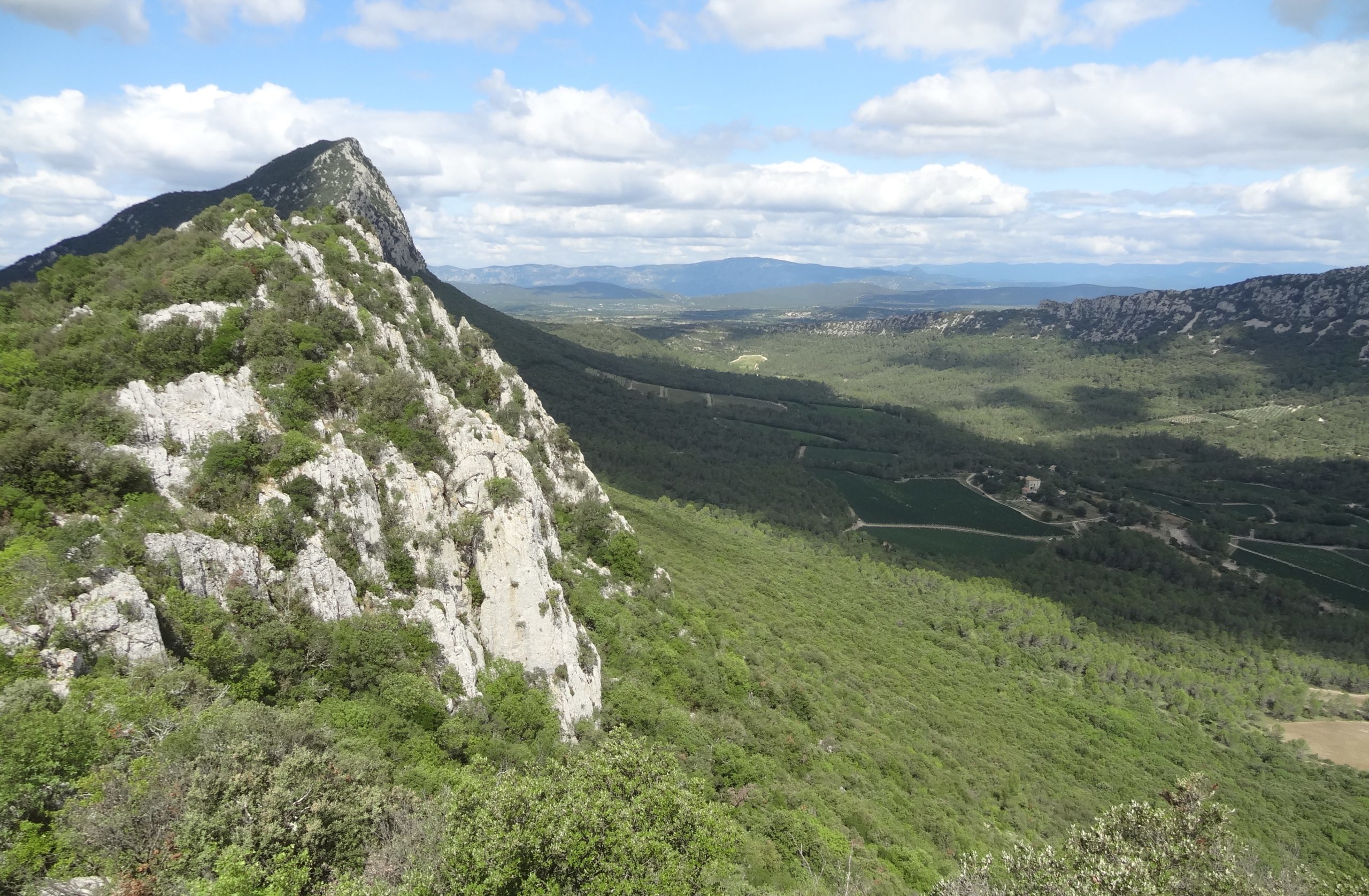 Le massif du Pic Saint-Loup. Photo : CCGPSL