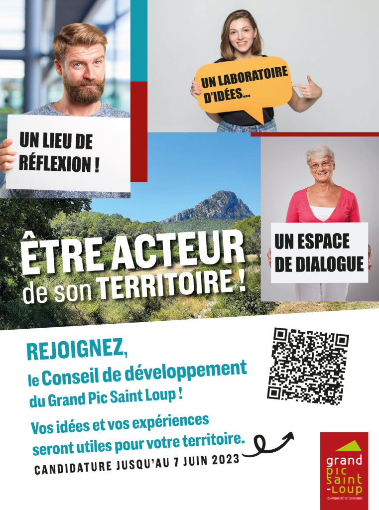 Conseil De Développement Soyez Acteur De Votre Territoire Grand Pic Saint Loup 