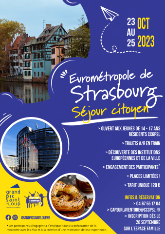 Séjour Strasbourg - flyer