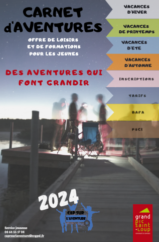 Cap sur l'Aventure - carnet d'aventure 2024