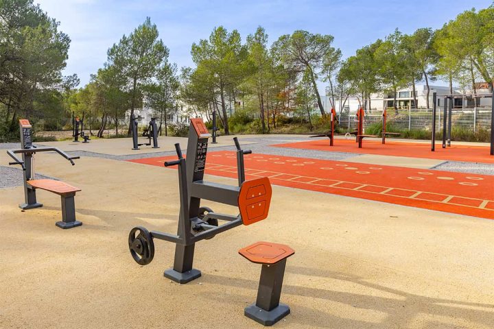 Espace sportif au Parc Saint-Sauveur